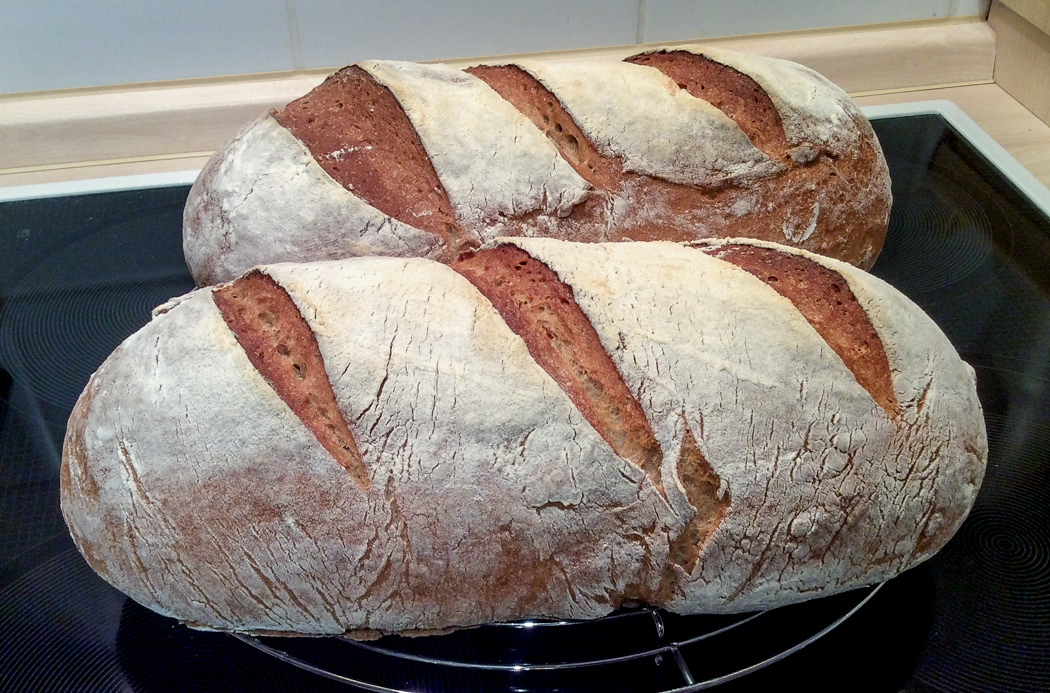 Weizenmischbrot (60/40) – Lumbra backt Brot